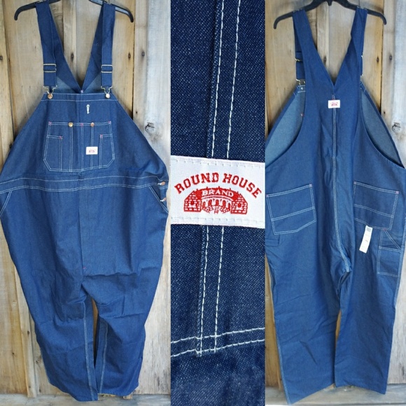 tall denim overalls